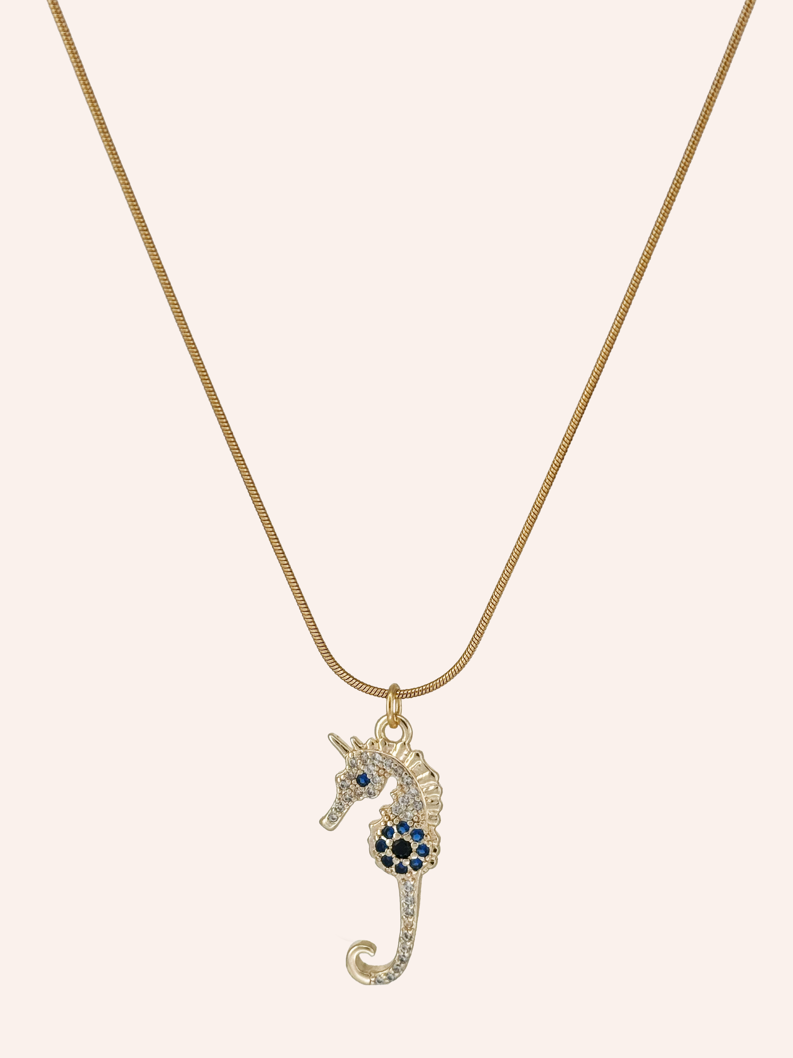 Pendant Necklace Large White Image