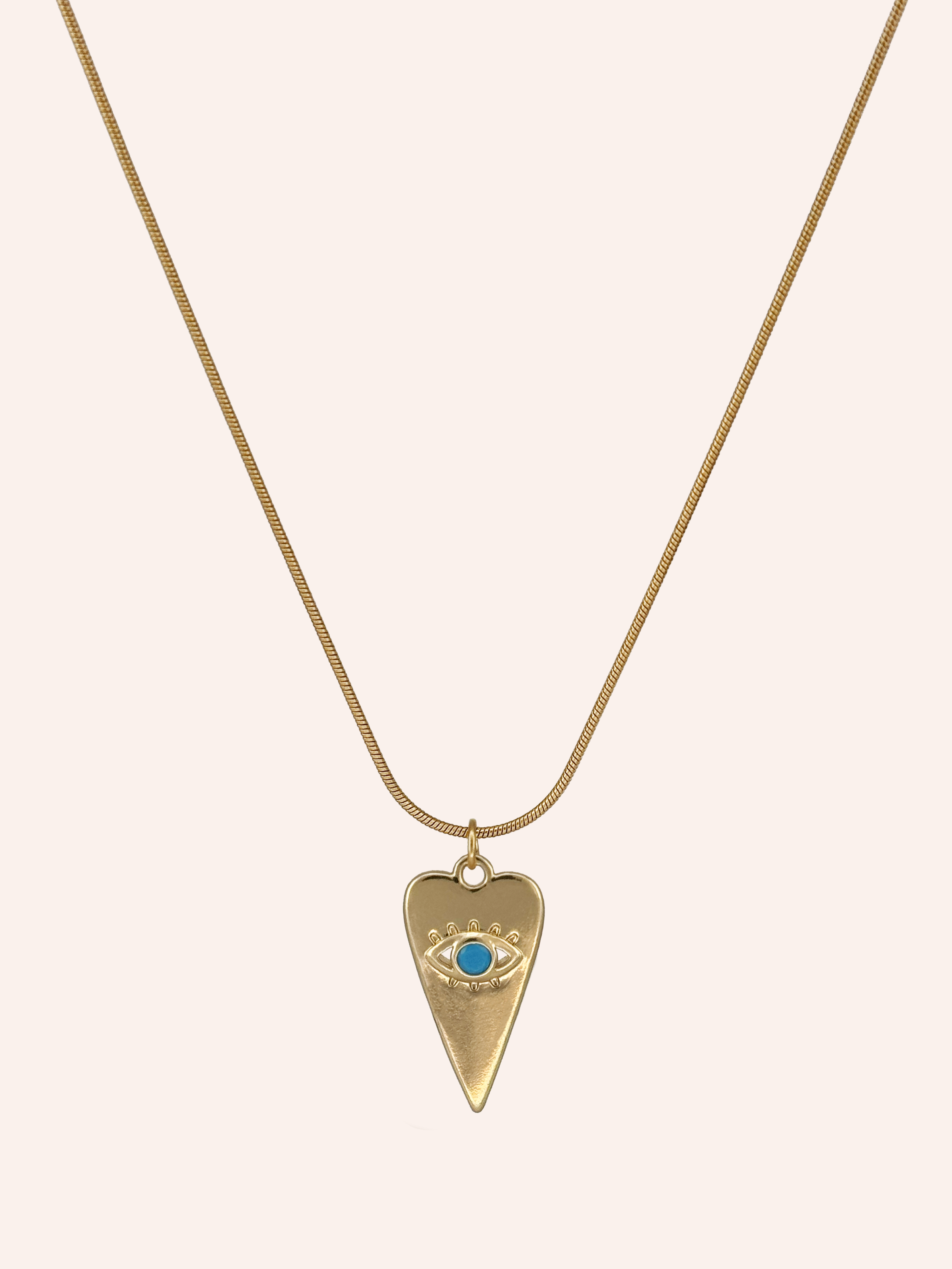 Pendant Necklace Large White Image