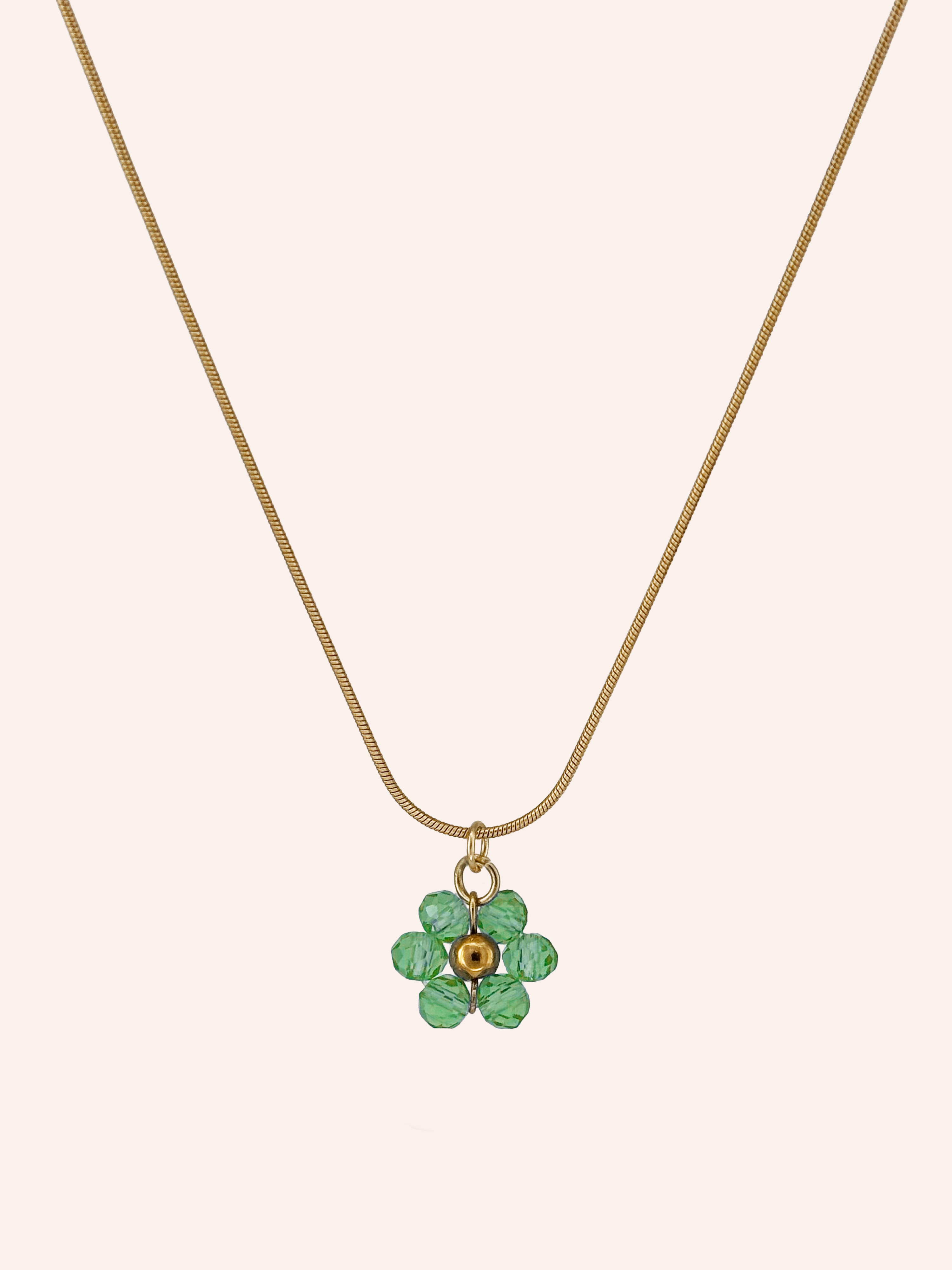 Pendant Necklace Large White Image