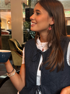 Pendant Earrings Large White Image