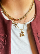 Pendant Necklace Large White Image