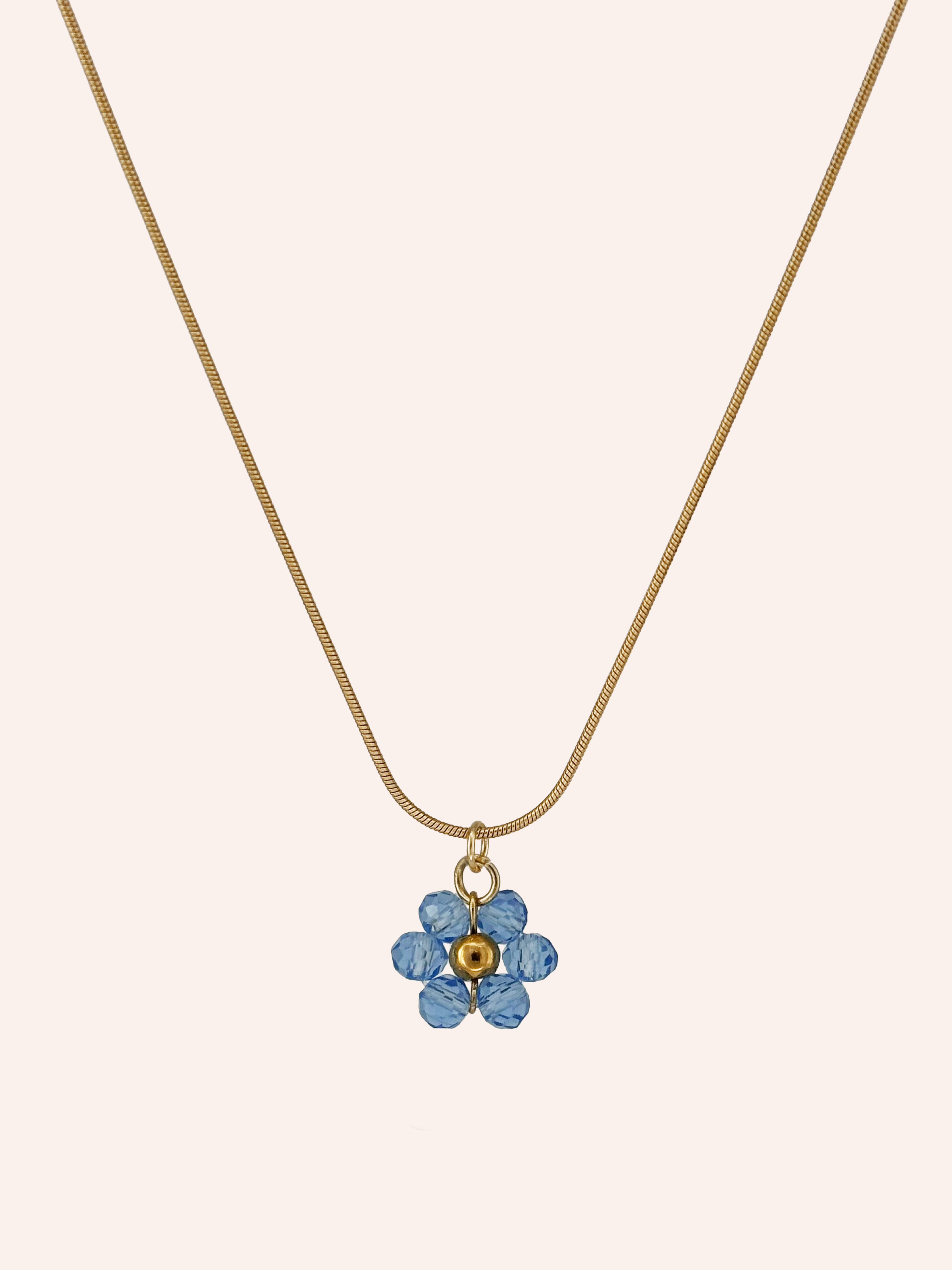 Pendant Necklace Large White Image