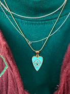 Pendant Necklace Large White Image