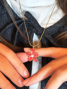 Pendant Necklace Large White Image