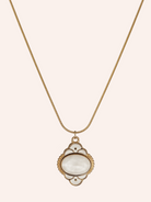 Pendant Necklace Large White Image